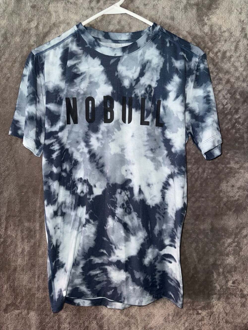 NOBULL Men's Tie Dye Performance T-Shirt Size Small
